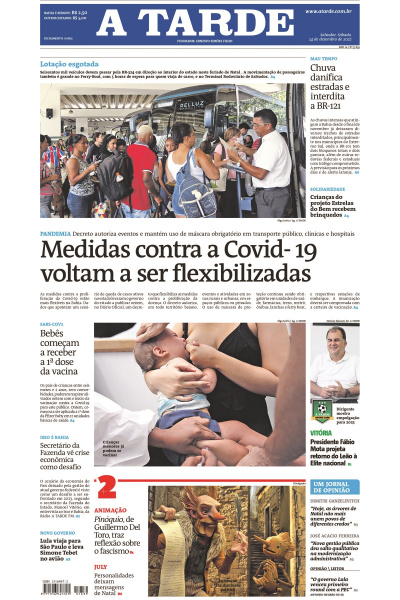 A TARDE - Edição de 24 de dezembro de 2022