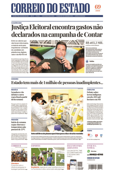 Correio do Estado - Edição de 29 de maio de 2023