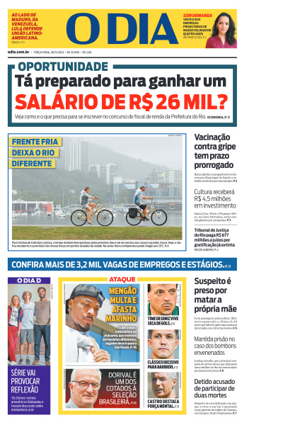 O DIA - Edição de 30 de Maio de 2023
