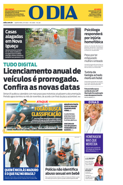 O DIA - Edição de 31 de Maio de 2023