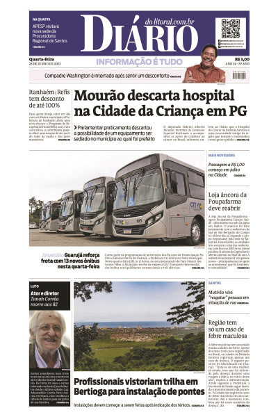 Diário do Litoral – Edição de 28 de junho de 2023