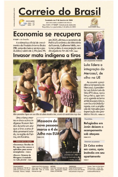 Correio do Brasil – Edição de 04 e 05 de julho de 2023