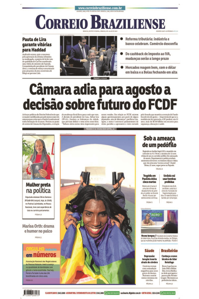 Correio Braziliense - Edição de 08 de julho de 2023