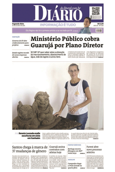 Diário do Litoral – Edição de 10 de julho de 2023