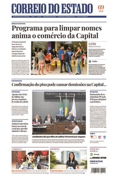 Correio do Estado - Edição de 19 de julho de 2023