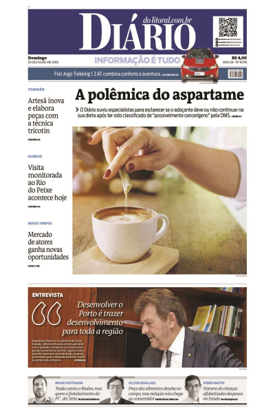 Diário do Litoral – Edição de 23 de julho de 2023