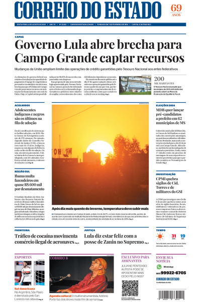 Correio do Estado - Edição de 04 de agosto de 2023