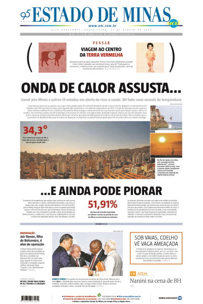 Estado de Minas - Edição de 25 de agosto de 2023