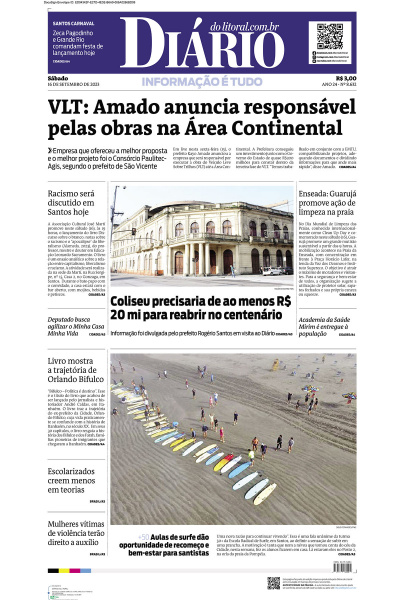 Diário do Litoral – Edição de 16 de Setembro de 2023