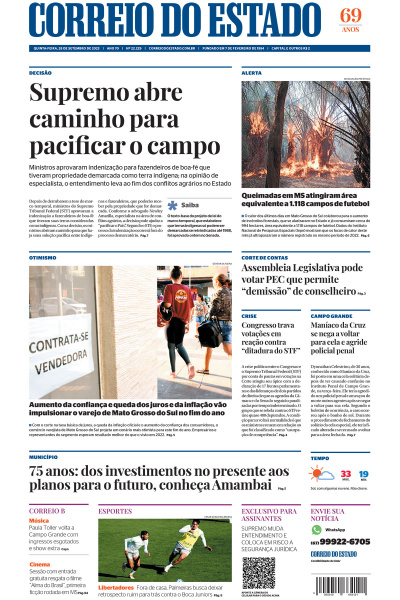 Correio do Estado - Edição de 28 de Setembro de 2023