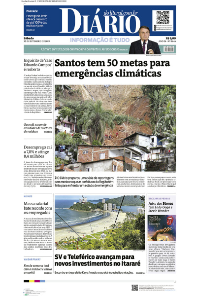 Diário do Litoral – Edição de 30 de Setembro de 2023