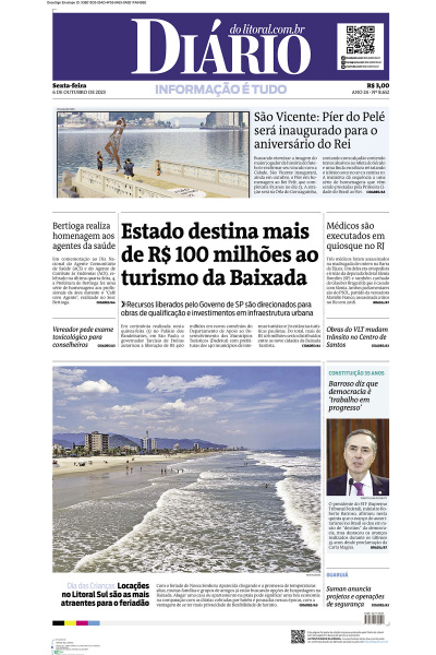 Diário do Litoral – Edição de 06 de Outubro de 2023