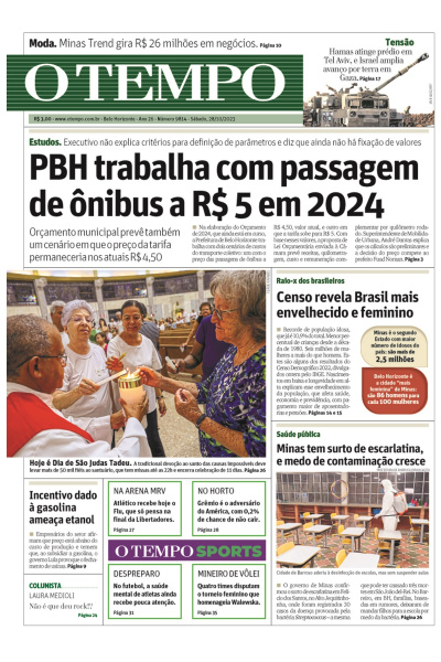 O TEMPO - Edição de 28 de outubro de 2023