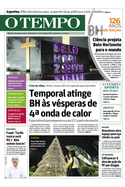 O TEMPO - Edição de 13 de Dezembro de 2023