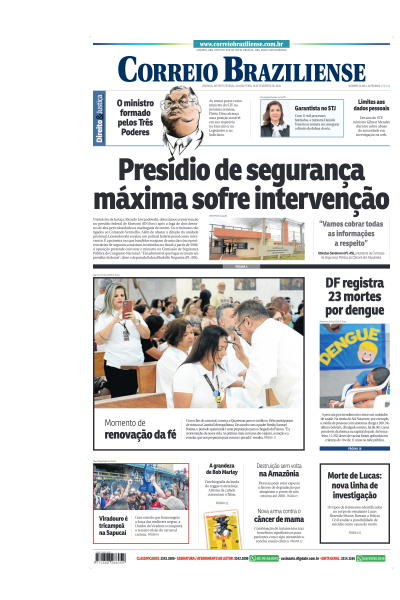 Correio Braziliense - Edição de 15 de Fevereiro de 2024