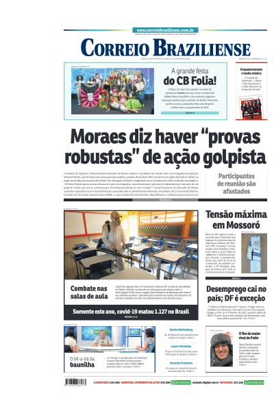 Correio Braziliense - Edição de 17 de Fevereiro de 2024
