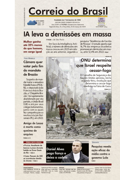 Correio do Brasil - Edição de 26 de Março de 2024