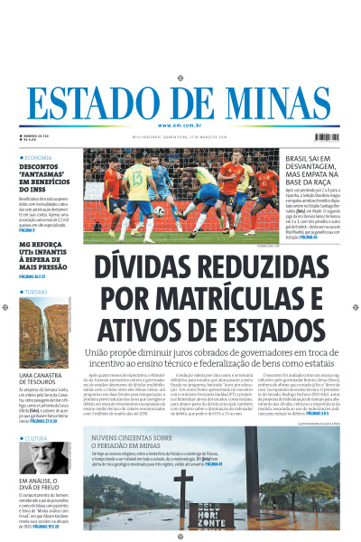 Estado de Minas - Edição de 27 de Março de 2024