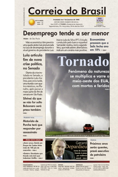 Correio do Brasil - Edição de 30 de Abril de 2024