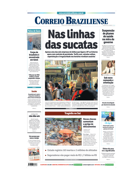 Correio Braziliense - Edição de 25 de Maio de 2024