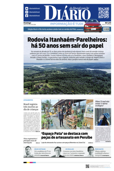 Diário do Litoral - Edição de 28 de Julho de 2024