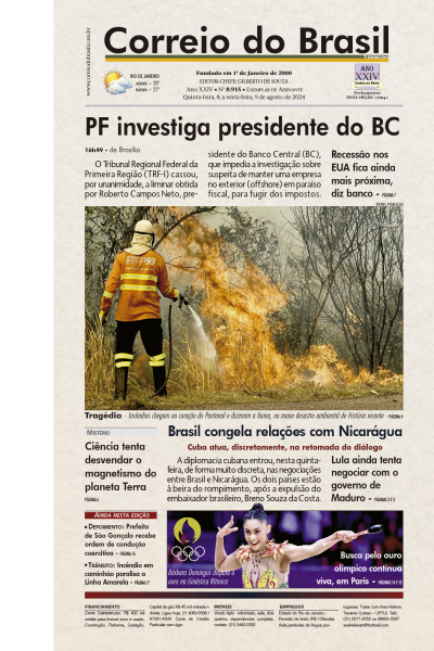 Correio do Brasil - Edição de 09 de Agosto de 2024
