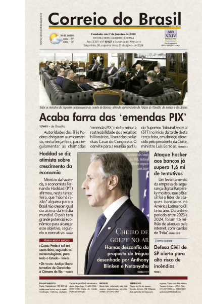 Correio do Brasil - Edição de 21 de Agosto de 2024