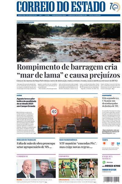 Correio do Estado - Edição de 21 de Agosto de 2024