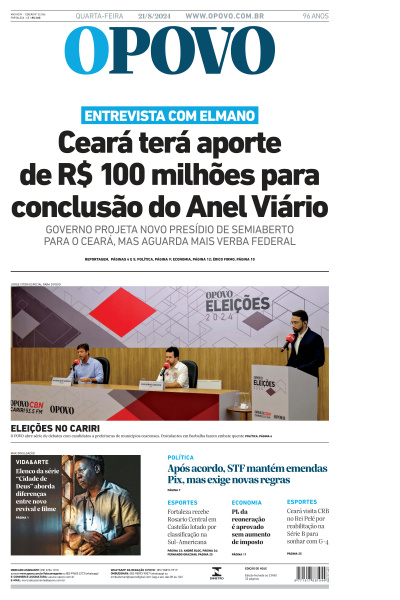O POVO - Edição de 21 de Agosto de 2024