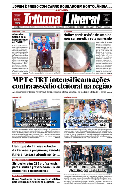 Tribuna Liberal - Edição de 25 de Setembro de 2024