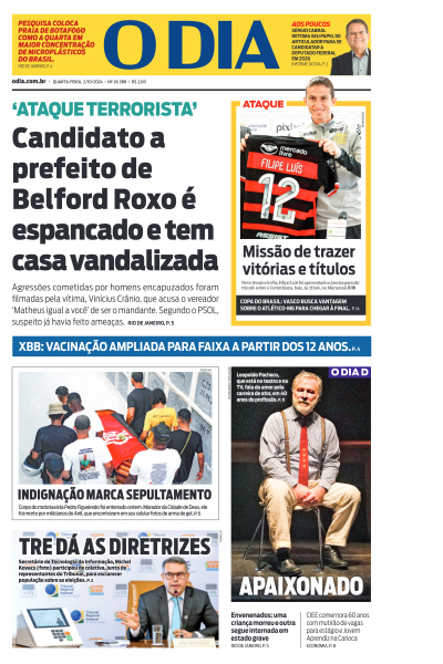 O DIA - Edição de 02 de Outubro de 2024