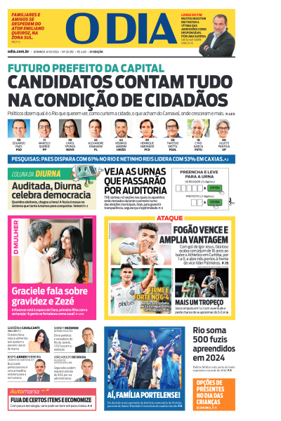 O DIA - Edição de 06 de Outubro de 2024
