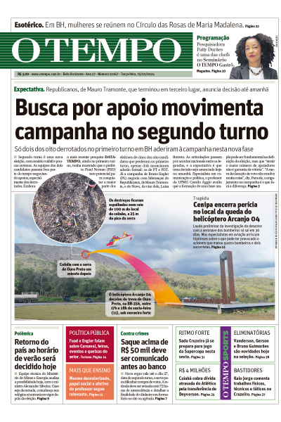 O TEMPO - Edição de 15 de Outubro de 2024
