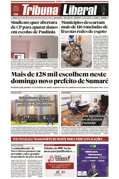 Tribuna Liberal - Edição de 27 de Outubro de 2024