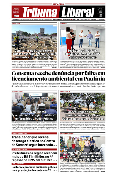 Tribuna Liberal - Edição de 01 de Novembro de 2024