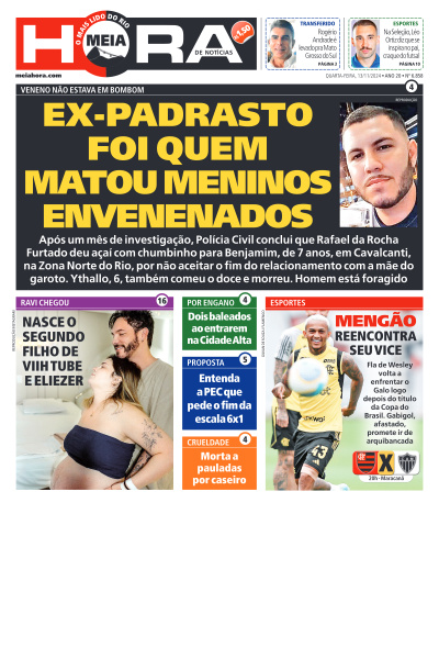 MEIA HORA - Edição de 13 de Novembro de 2024