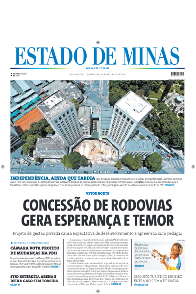 Estado de Minas - Edição de 13 de Novembro de 2024