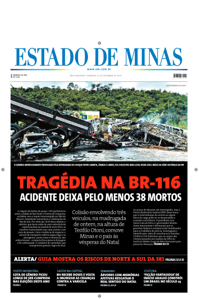 Estado de Minas - Edição de 22 de Dezembro de 2024