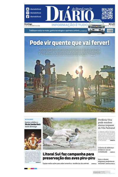 Diário do Litoral - Edição de 22 de Dezembro de 2024