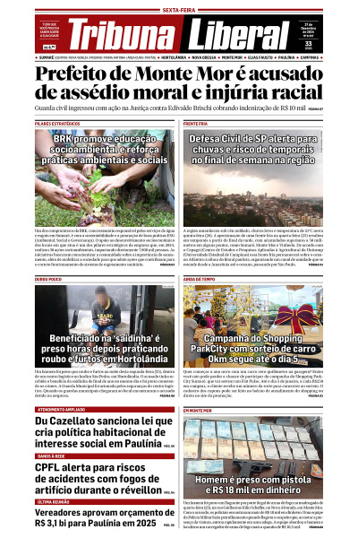 Tribuna Liberal - Edição de 27 de Dezembro de 2024