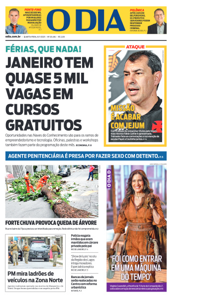 O DIA - Edição de 08 de Janeiro de 2025