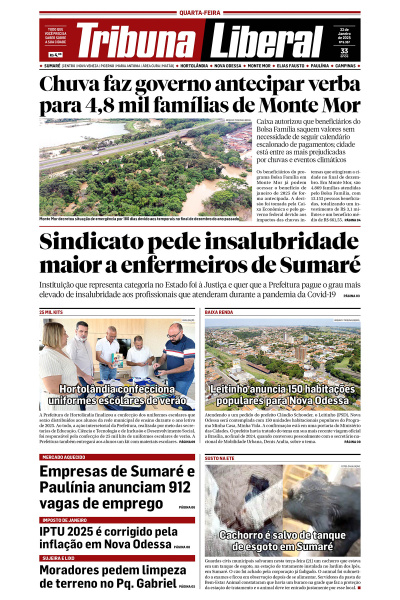 Tribuna Liberal - Edição de 22 de Janeiro de 2025
