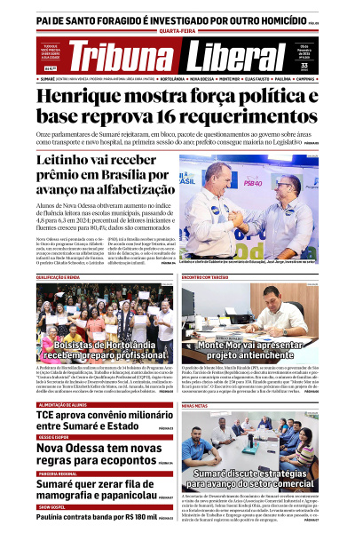Tribuna Liberal - Edição de 05 de Fevereiro de 2025