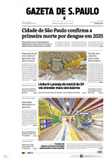 Gazeta de S. Paulo - Edição de 12 de Fevereiro de 2025