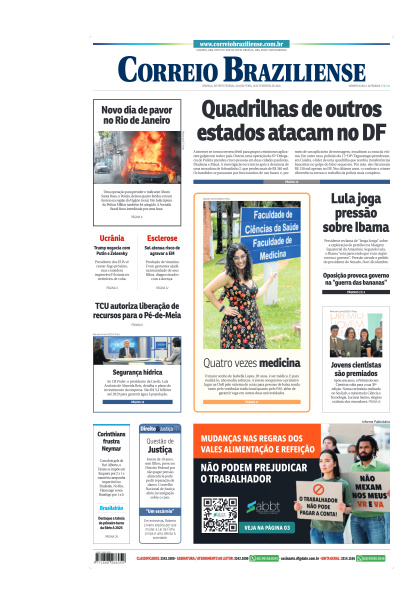 Correio Braziliense - Edição de 13 de Fevereiro de 2025