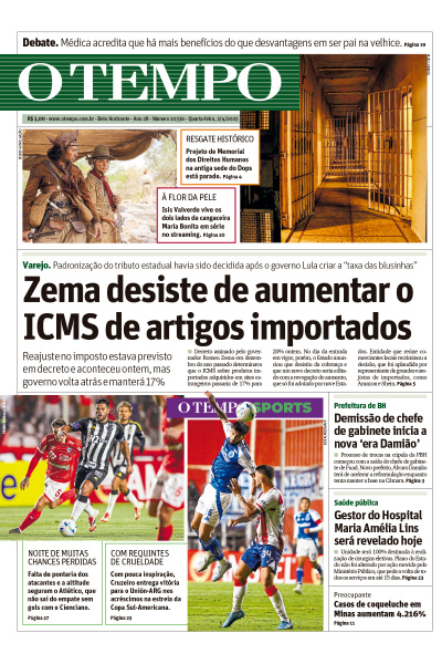 O TEMPO - Edição de 2 de Abril de 2025