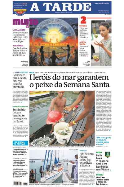 A TARDE - Edição de 13 de Abril de 2025