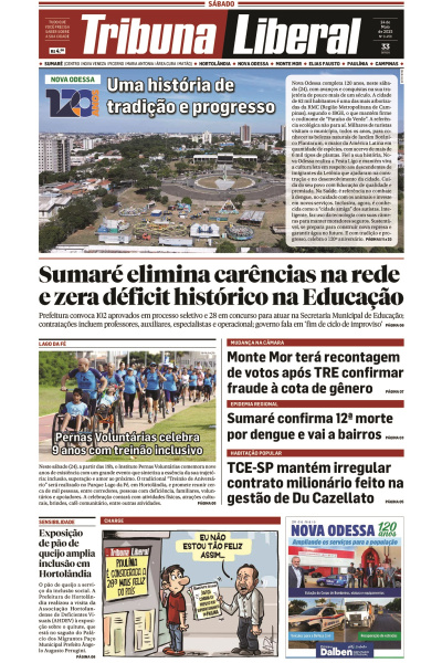 Tribuna Liberal - Edição de 24 de Maio de 2025.