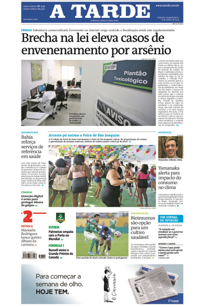 A TARDE - Edição de 16 de Junho de 2025