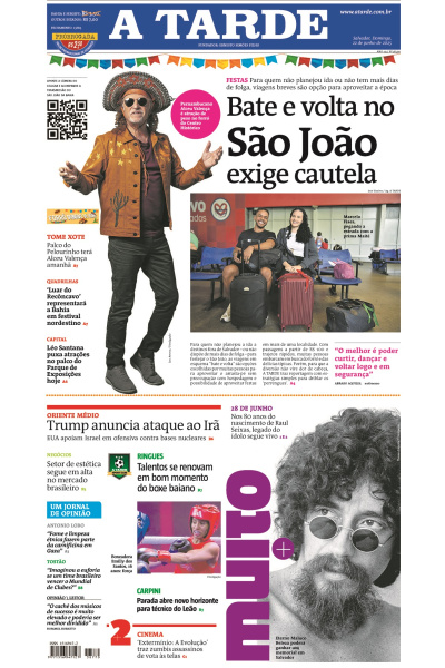 A TARDE - Edição de 22 de Junho de 2025